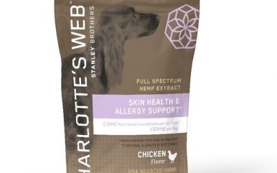 Charlotte’s Web Launches Pet Chew for Dogs with Sensitive Skin